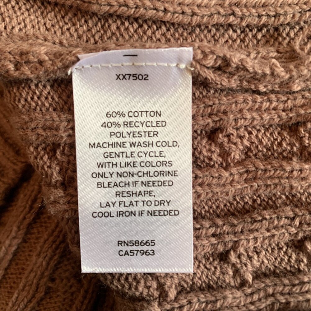 Nordstrom BP Cable Knit V-Neck Sweater Vest - Taupe - Picture 5 of 8